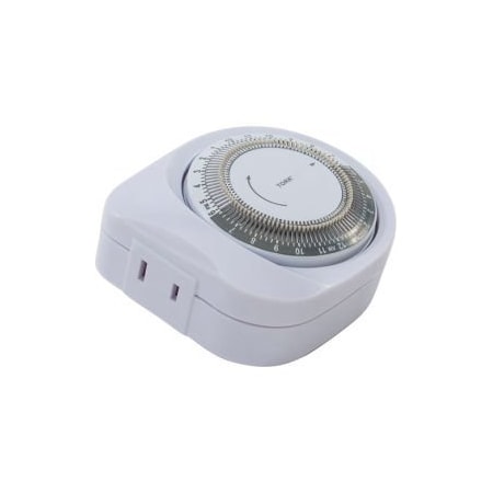 Nsi NSI TORK&reg; 401A 24 Hr. Mechanical Timer, 125Vac, 15A, Polarized 401A